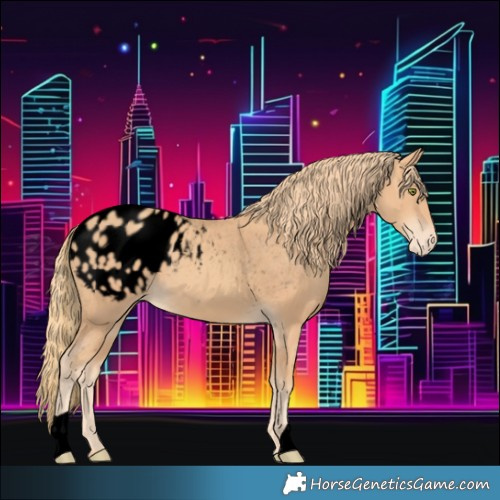 Horse Color:Void Gold Champagne Blanket