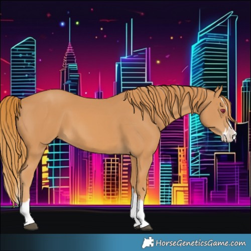 Horse Color:Chestnut Splash 
