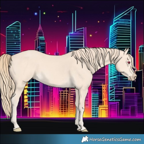 Horse Color:Perlino 
