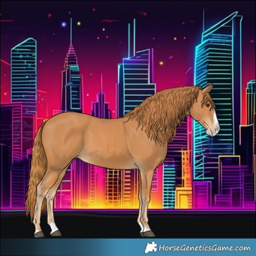 Horse Color:Chestnut Splash 