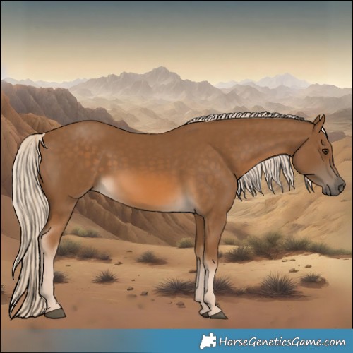 Horse Color:Chocolate Palomino