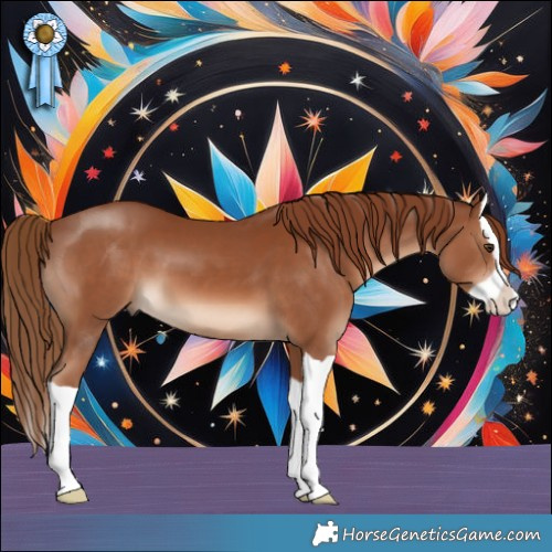 Horse Color:Chestnut Splash 