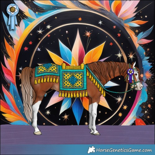 Horse Color:Chestnut Splash 