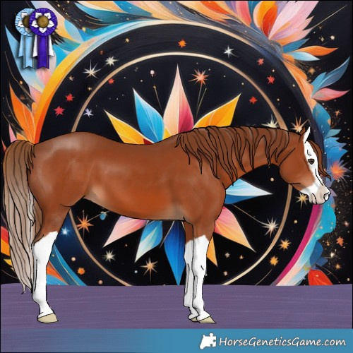 Horse Color:Chestnut Splash 