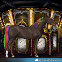 Horse Color:Painted Liver Chestnut 