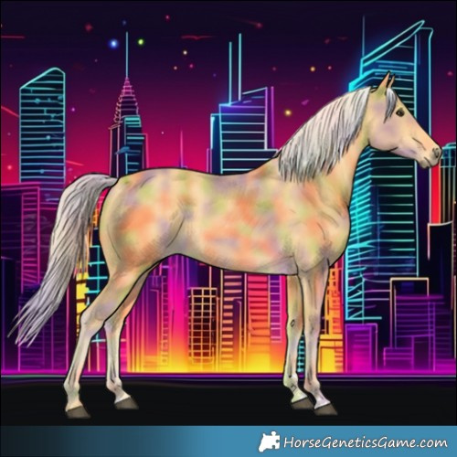 Horse Color:Nacre Palomino 