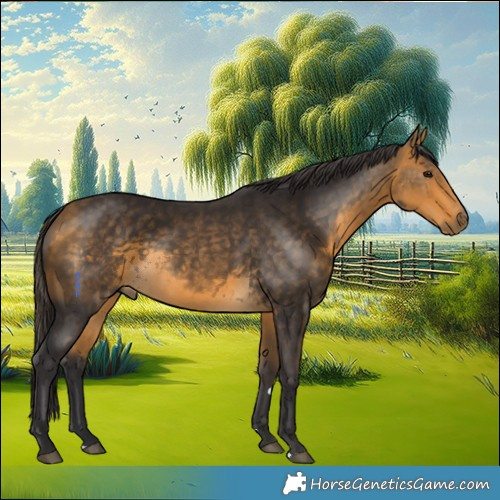 Horse Color:Buckskin 