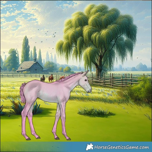 Horse Color:Watercolor Buckskin Dun 