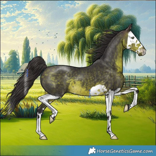 Horse Color:Buckskin Splash 
