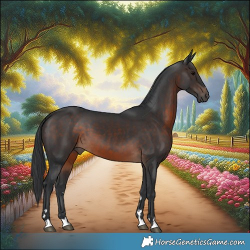 Horse Color:Brown 