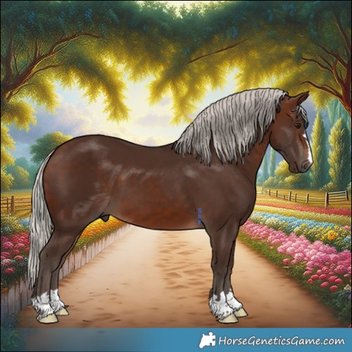 Horse Color:Silver Brown 