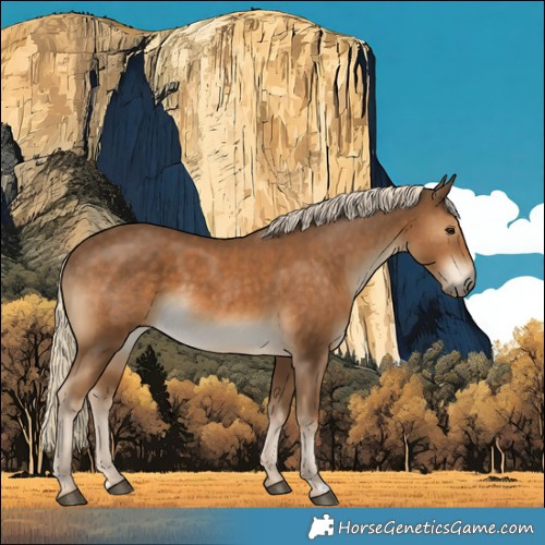 Horse Color:Chocolate Palomino