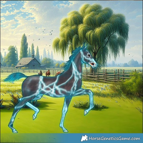 Horse Color:Thunderstruck Brown Mushroom Splash