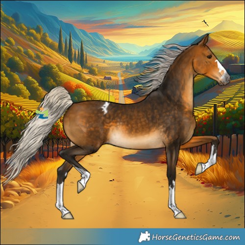 Horse Color:Gray Silver Buckskin Appaloosa 