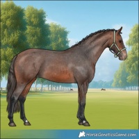 Horse Color:Bay Varnish 