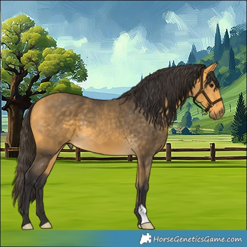 Horse Color:Buckskin