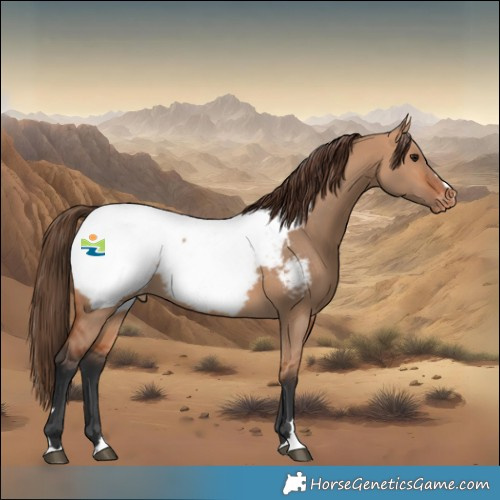 Horse Color:Bay Dun Appaloosa 