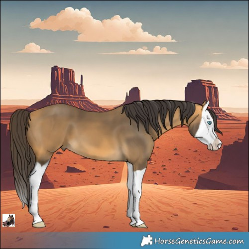 Horse Color:Buckskin Splash 