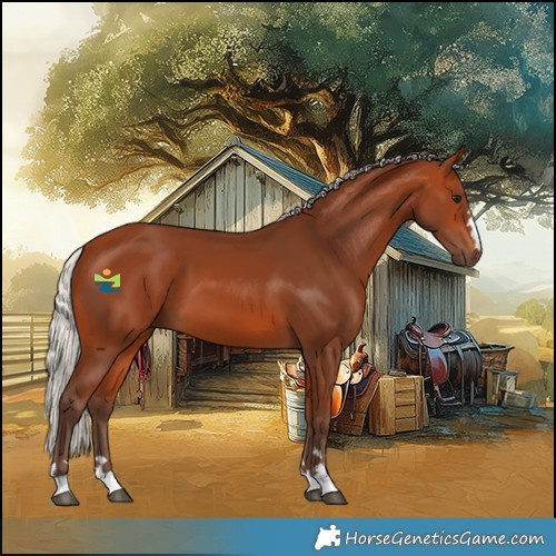 Horse Color:Silver Bay 