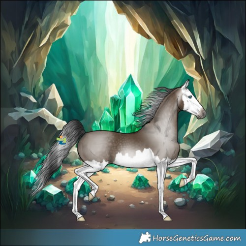 Horse Color:Gray Brown Dun Splash 