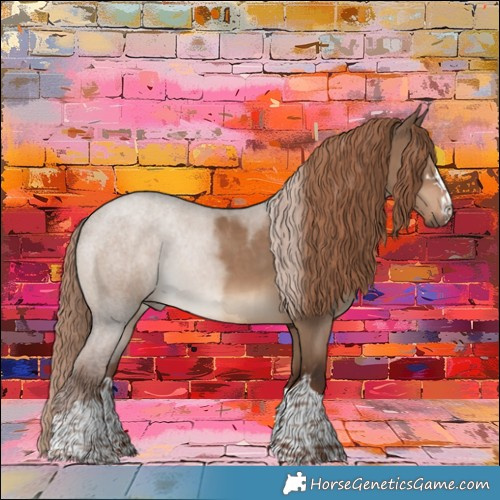 Horse Color:Liver Red Dun 