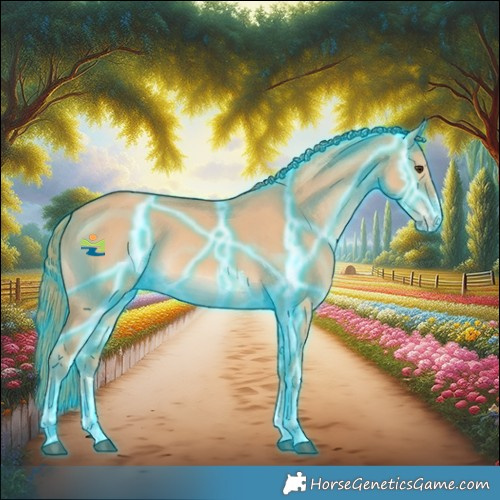 Horse Color:Thunderstruck Red Dun Sabino 