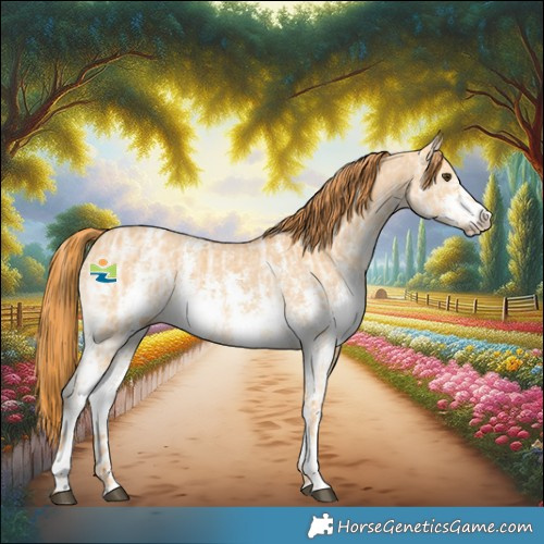 Horse Color:Red Dun Ice Sabino 