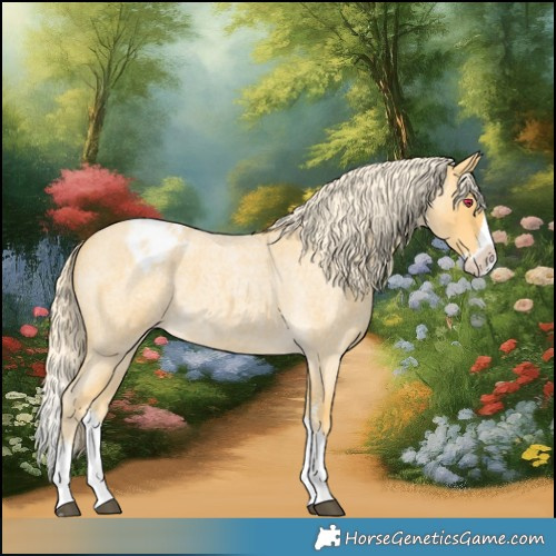 Horse Color:Palomino Roan Sabino Splash Appaloosa