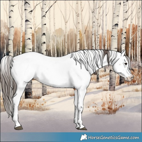 Horse Color:Bay Appaloosa Rabicano