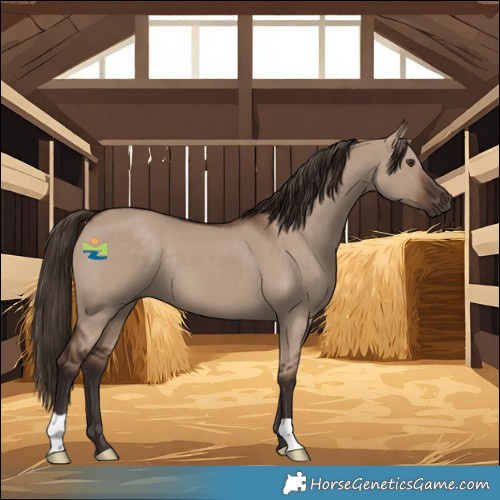Horse Color:Liver Red Dun 