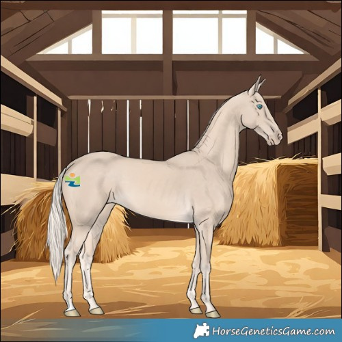 Horse Color:Cremello 