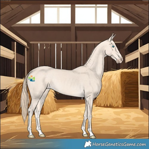 Horse Color:Perlino 