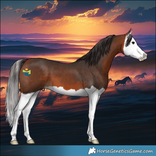 Horse Color:Bay Splash 