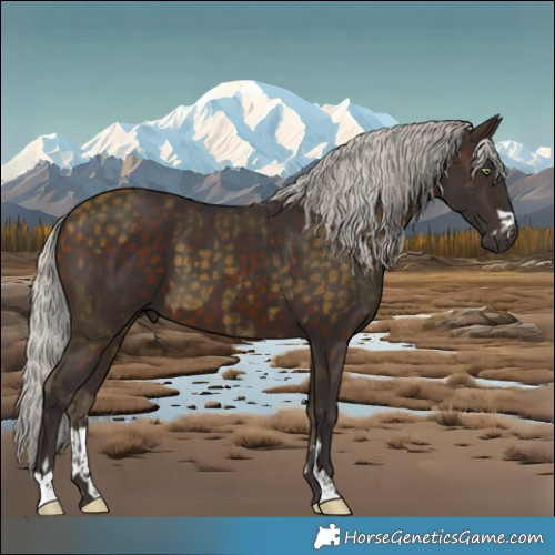 Horse Color:Silver Buckskin  and Silver Brown 