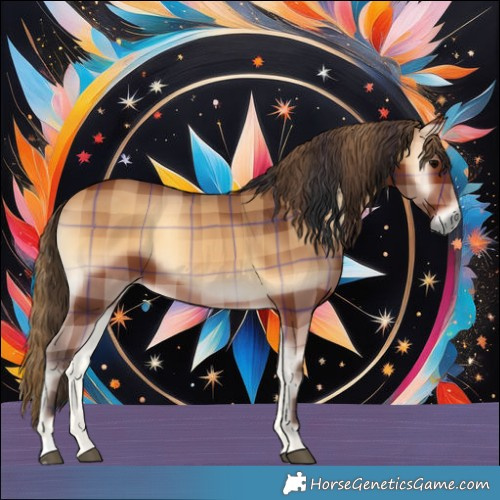 Horse Color:Plaid  Bay Onyx 