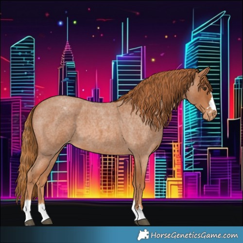 Horse Color:Red Roan Appaloosa 