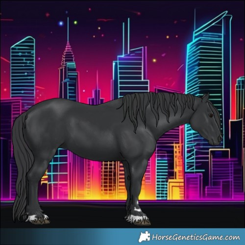 Horse Color:Black 