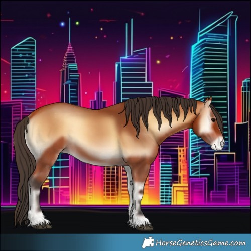 Horse Color:Bay Onyx Appaloosa
