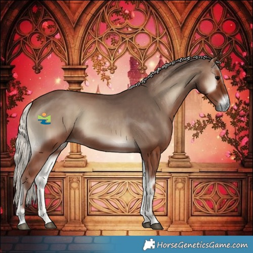 Horse Color:Silver Blue Onyx 