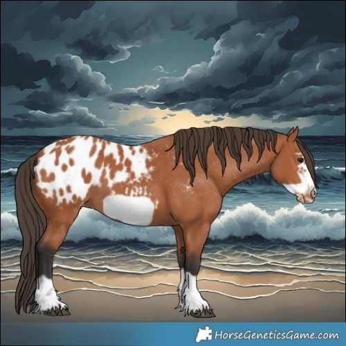 Horse Color:Bay Frame Blanket