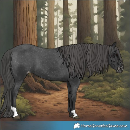 Horse Color:Black Varnish 