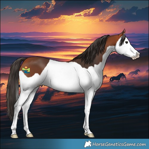 Horse Color:Bay Splash 