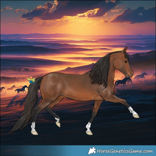 Horse Color:Bay 