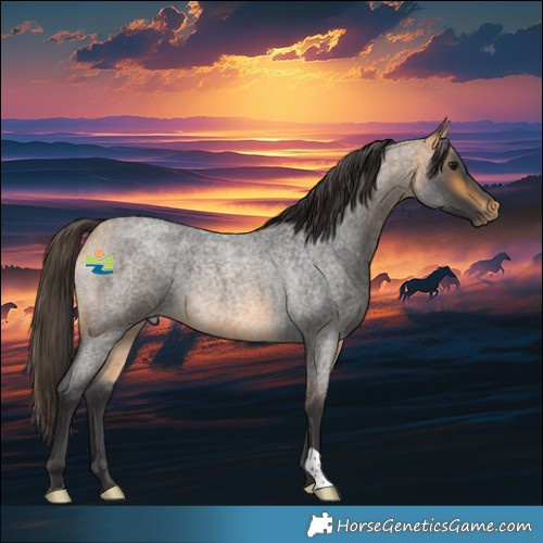 Horse Color:Buckskin Roan