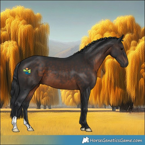 Horse Color:Brown 