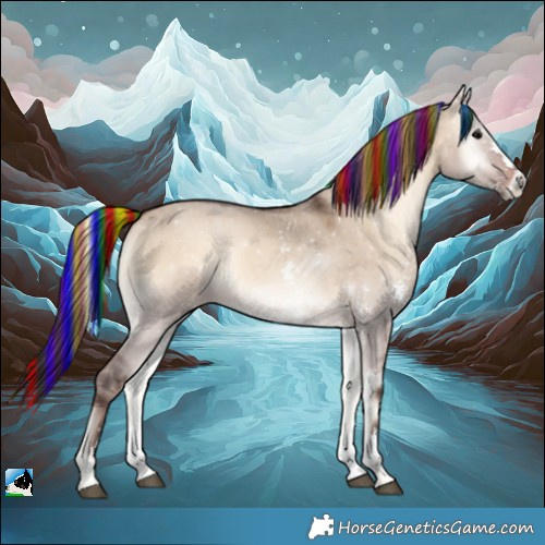 Horse Color:Painted Brown Onyx Sabino