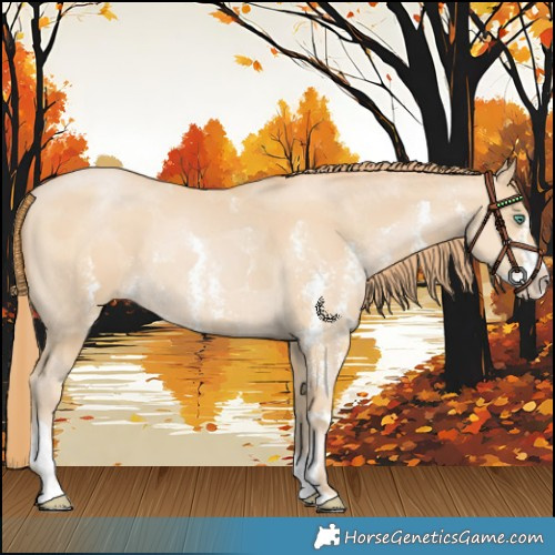 Horse Color:Smoky Black Pearl Sabino 