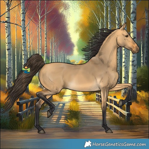 Horse Color:Buckskin Dun