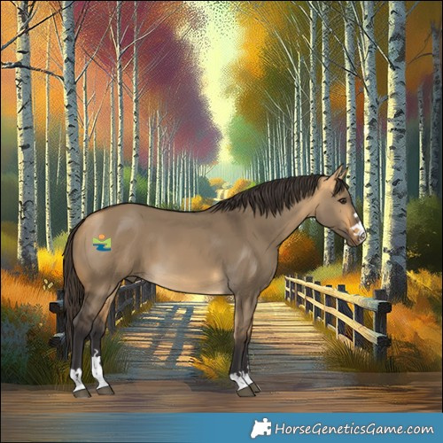 Horse Color:Buckskin Dun