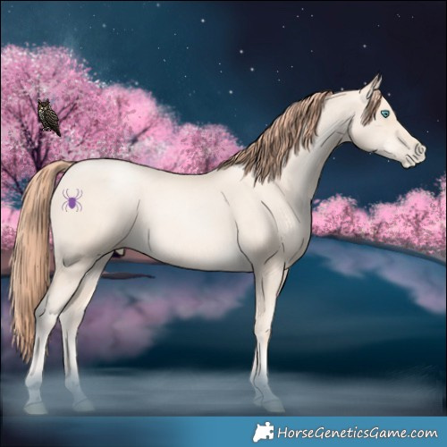 Horse Color:Sable Cream Champagne Pearl 